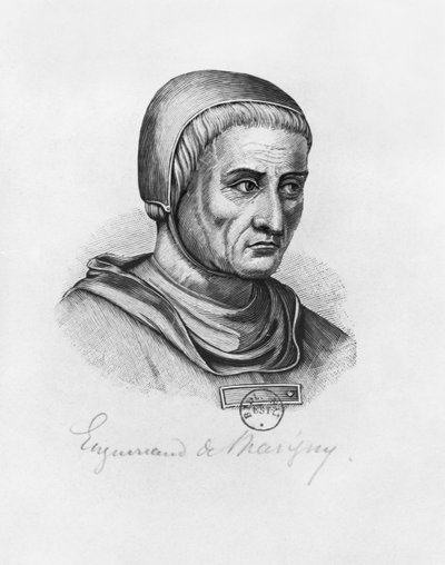 Ritratto di Enguerrand di Marigny da Edmond Boulenaz